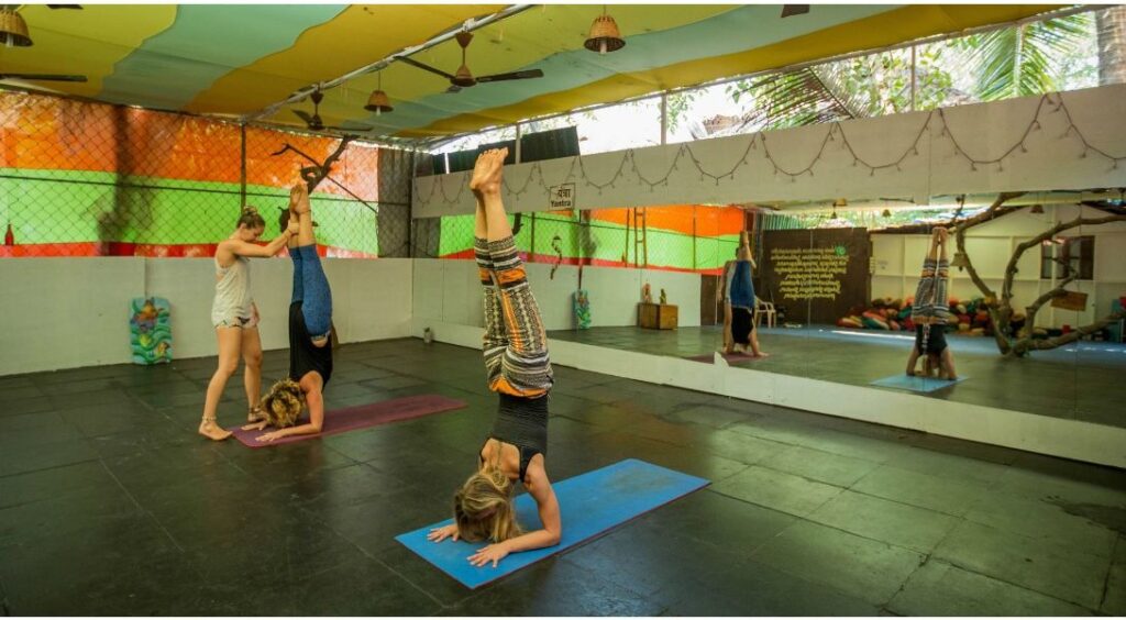 yogashalas, goa